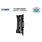 Replacement Steel Front Driver Side Bumper Mounting Bracket for Dodge (2009–2014)