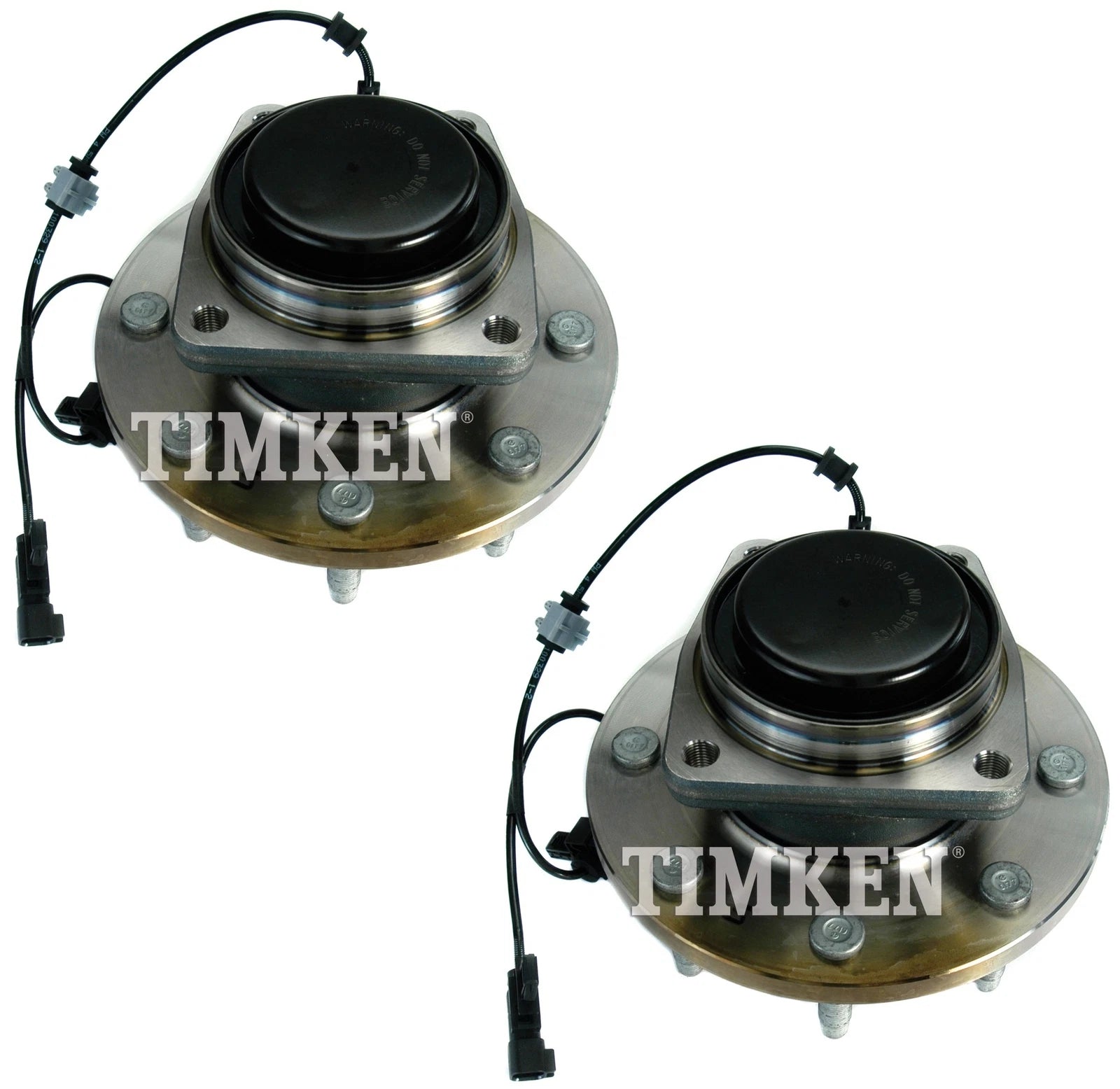 Set of 2 Front Wheel Bearing and Hub Kits for Chevrolet GMC (RWD)