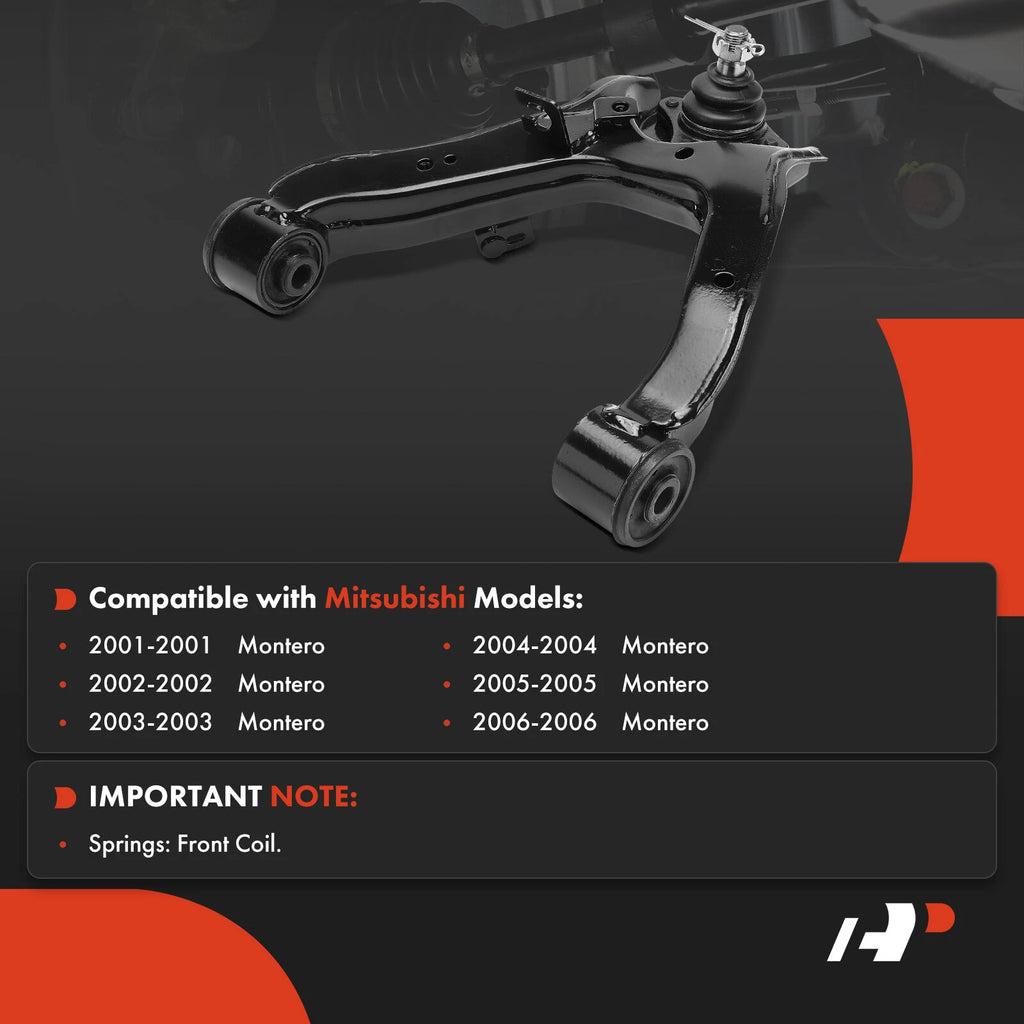 Front Left Upper Control Arm with Ball Joint for Mitsubishi Montero
