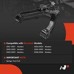 Front Left Upper Control Arm with Ball Joint for Mitsubishi Montero
