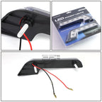 Universal Chrome Housing Grille LED Fog/Accent Lights Set with Switch & Wiring