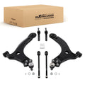 6x Front Lower Control Arms Tie Rods for 2000-2013 Chevy Impala Grand Prix
