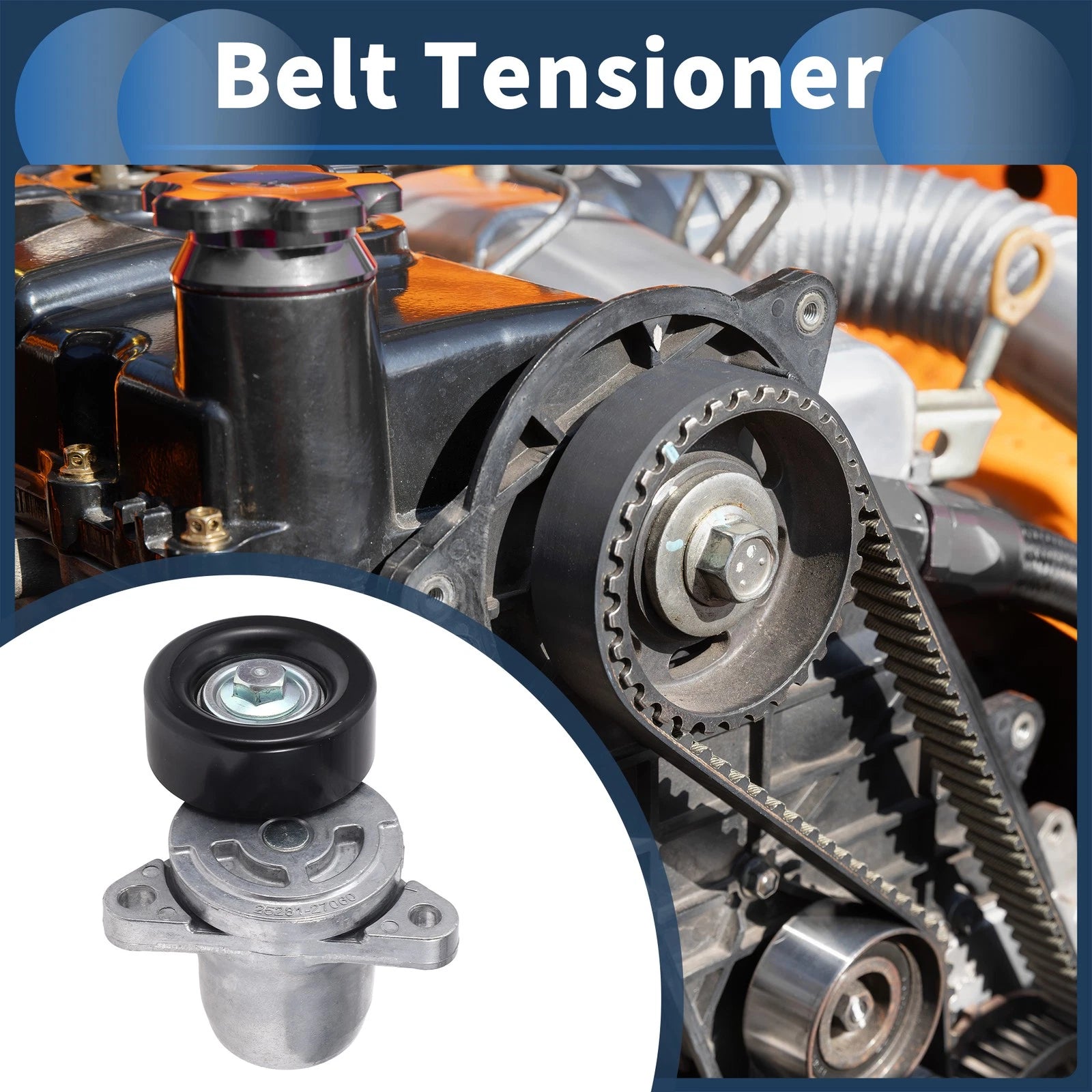 Belt Tensioner for Hyundai Accent II (LC) 2002–2005 No. 25281-27060
