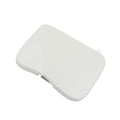 White Front Bumper Tow Hook Eye Cover for Nissan Altima (2016-2018)