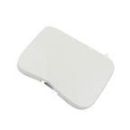White Front Bumper Tow Hook Eye Cover for Nissan Altima (2016-2018)