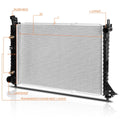 Aluminum Cooling Radiator for Ford Mustang 1997–2004 3.8L/3.9L AT DPI-2138