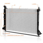 Aluminum Cooling Radiator for Ford Mustang 1997–2004 3.8L/3.9L AT DPI-2138