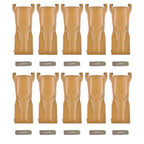 Set of 10 Dirt Bucket Teeth for Crane