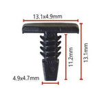 Door Weatherstrip Retainer Clip 20x Nylon for Vehicle