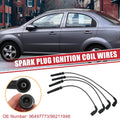 Set of 4 Spark Plug Wires for Chevrolet Aveo/Aveo5 (2004–2011) No. 96497773
