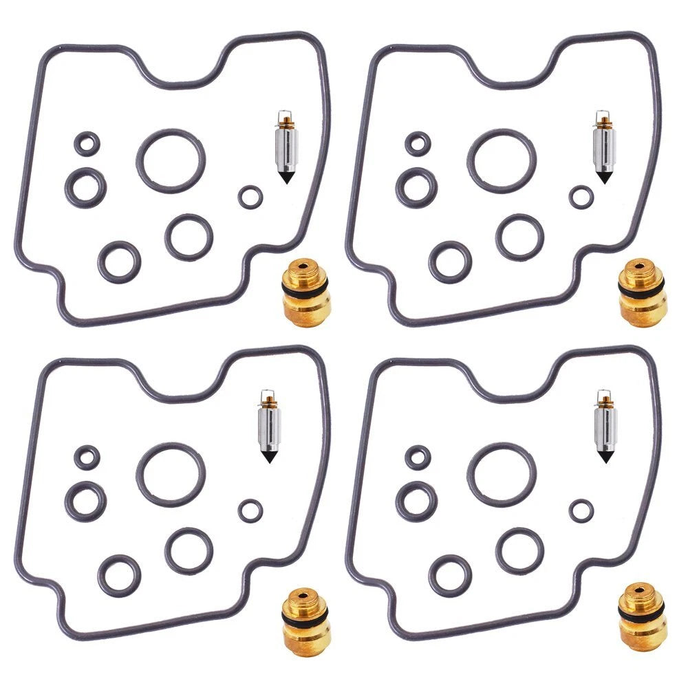 Set of 4 Carburetor Rebuild Kits for Yamaha FZS600 (1998–2003)