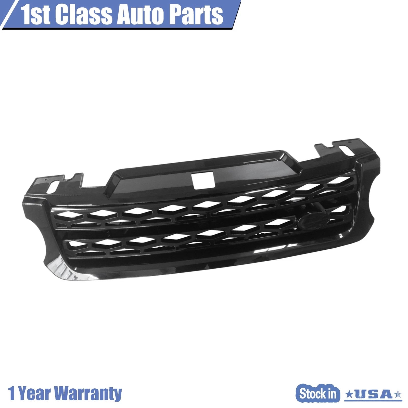 Glossy Black Center Mesh Grille for Range Rover Sport (2014–2017)