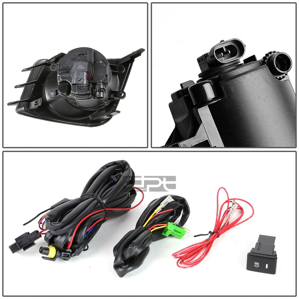 Fog Light Lamp + Switch for Scion TC (2011–2013) AGT20 2AR-FE Smoked Lens