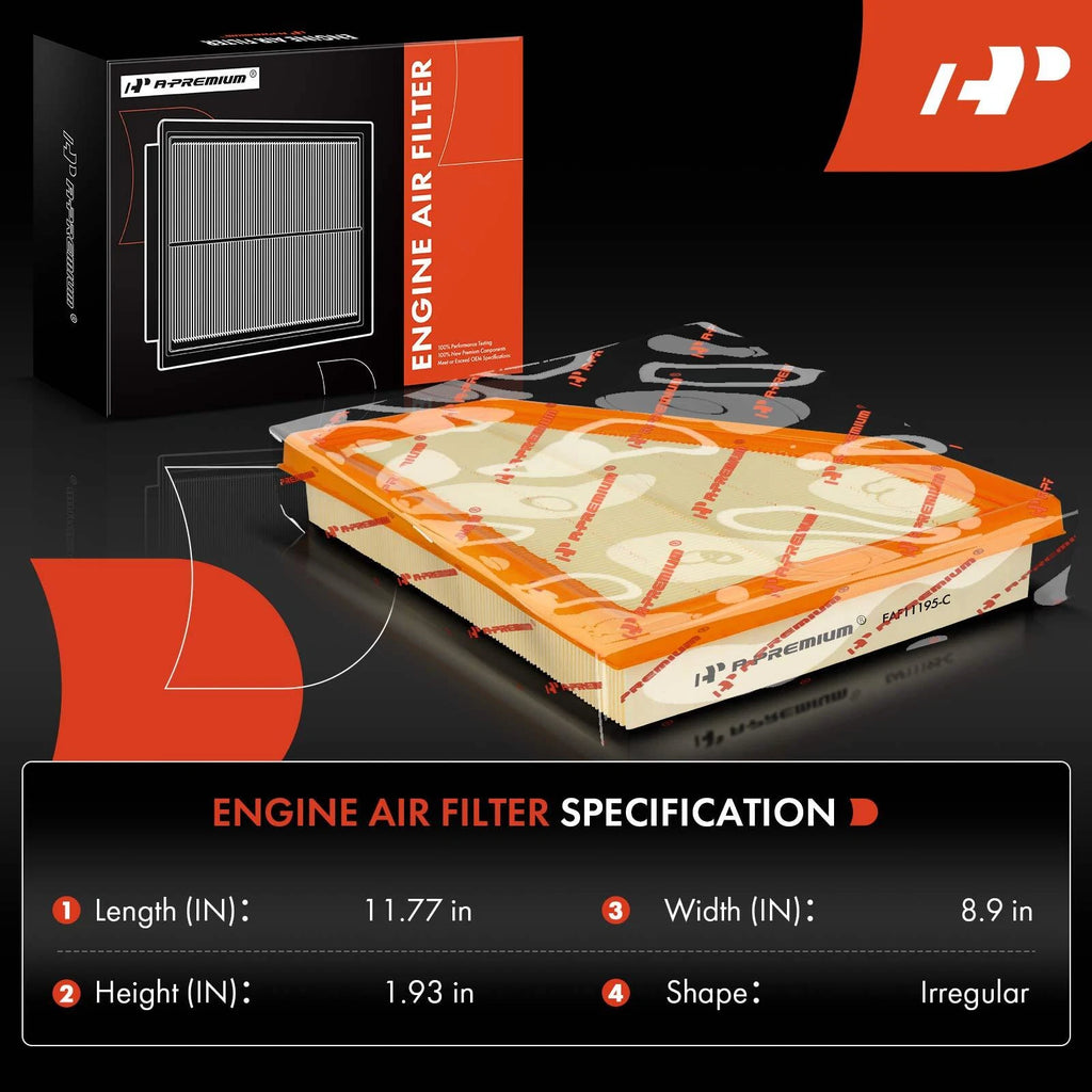 Engine Air Filter for Jeep Grand Cherokee WK2 (2022–2024) V8 5.7L