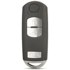 Button Car Remote Control Key Shell for Mazda 3, CX-5, CX-3 (2013-2017)