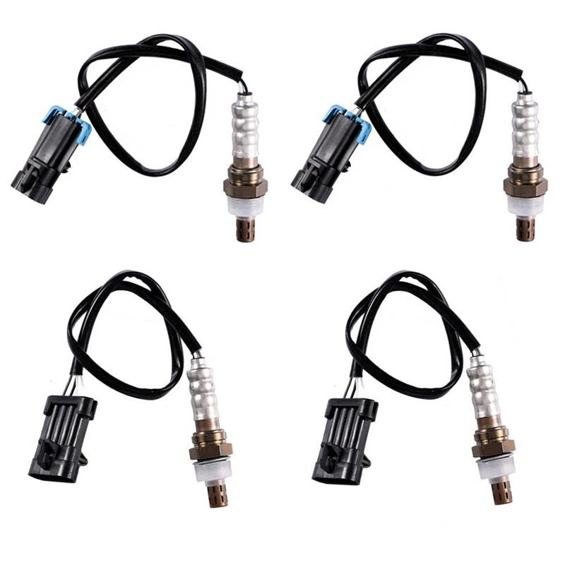 Set of 4 O2 Oxygen Sensors for Chevy C/K Silverado Sierra 1500 (1996–2002)