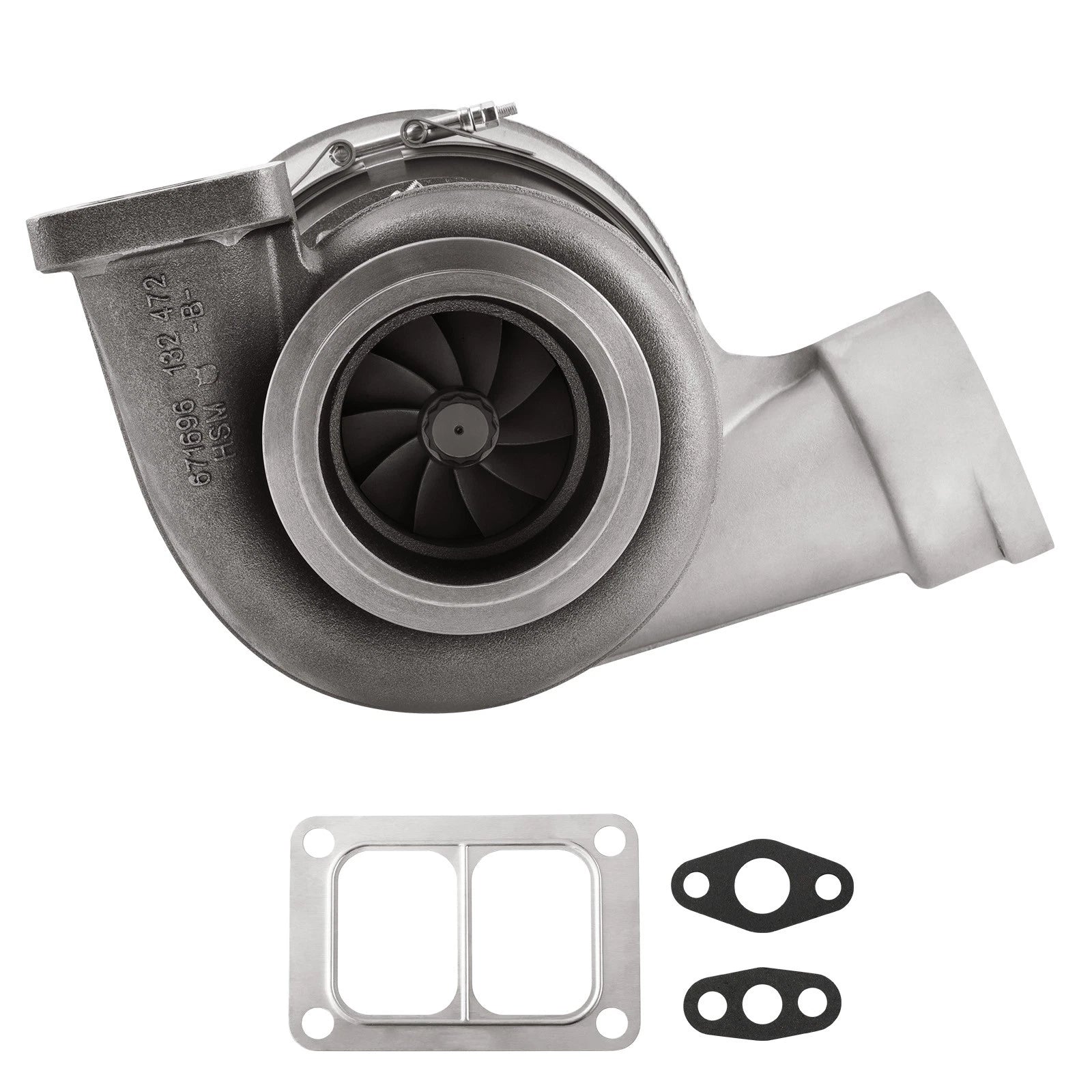 Turbocharger for Caterpillar 3406B 3406C (Diesel, 343 kW, 460 HP)