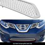 Chrome Mesh Grille Insert for Nissan Rogue (2014–2016)