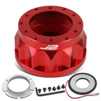 J2 2" 6-Bolt Steering Wheel Hub Adapter for Honda Accord Prelude (1990–1996)