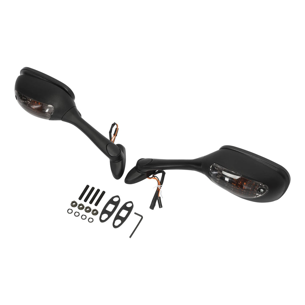 Rearview Mirrors with Turn Signal for Suzuki GSXR 1000 GSXR600 GSX-R 750 (2006–2024)