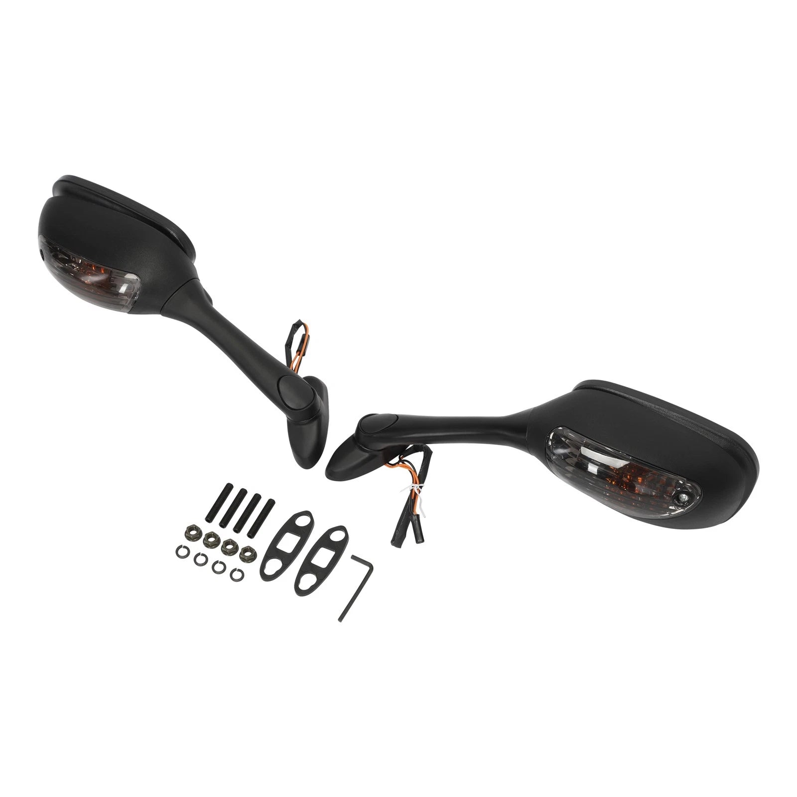 Rearview Mirrors with Turn Signal for Suzuki GSXR 1000 GSXR600 GSX-R 750 (2006–2024)