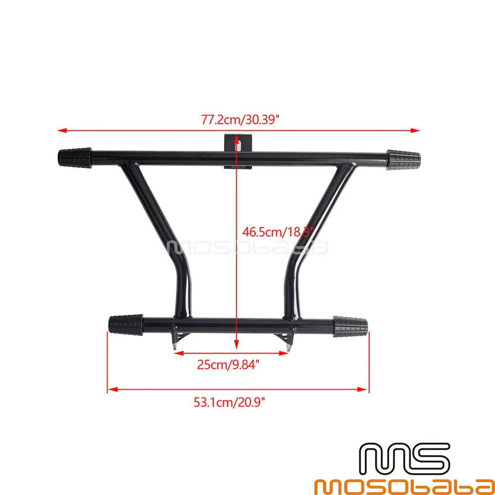 Front Highway Peg Crash Bar for Harley Softail Low Rider FXLR FXLRS FXLRS (18-23)