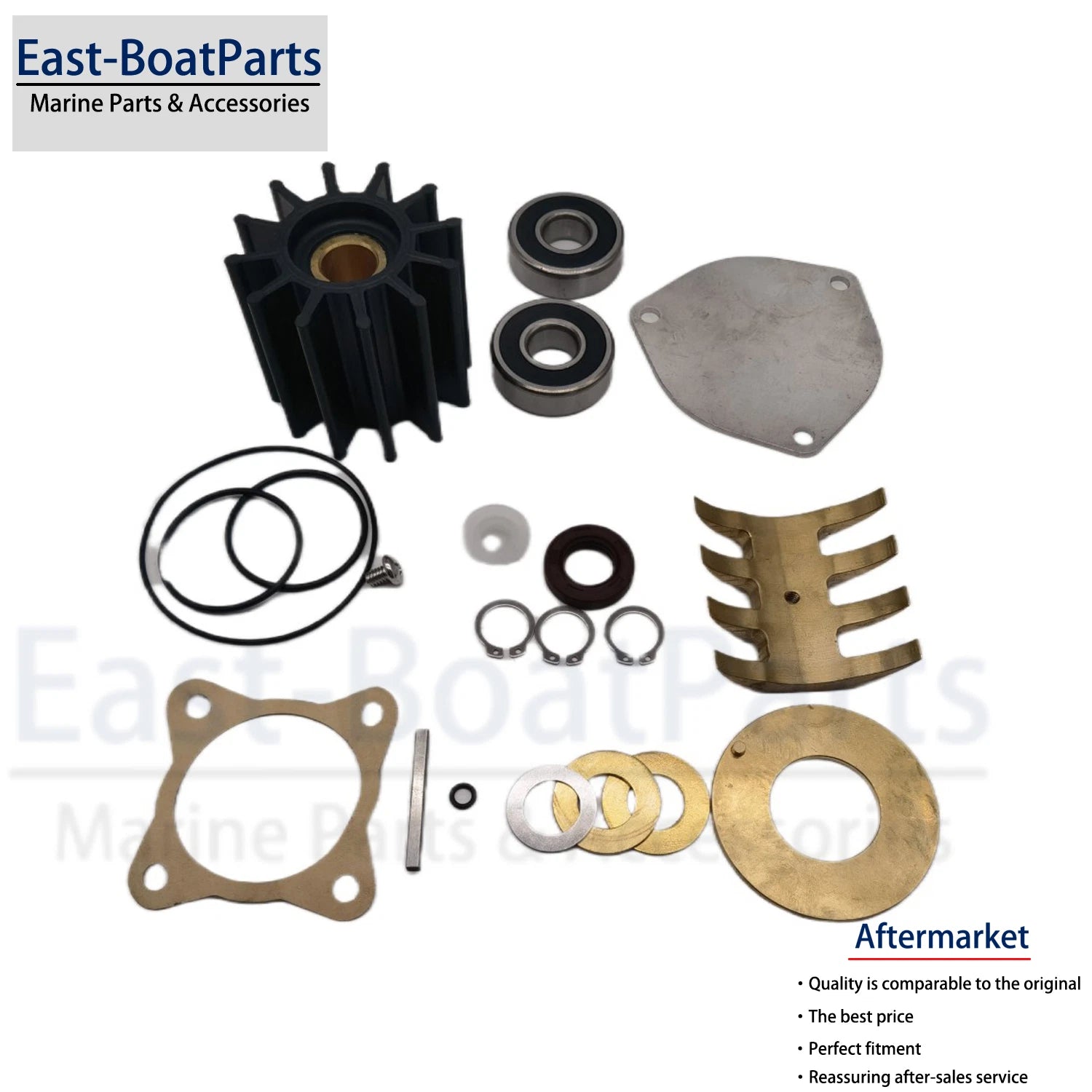 Major Internal Repair Kit for Sherwood Pump Series (23974, 19636, 19726, 21065)