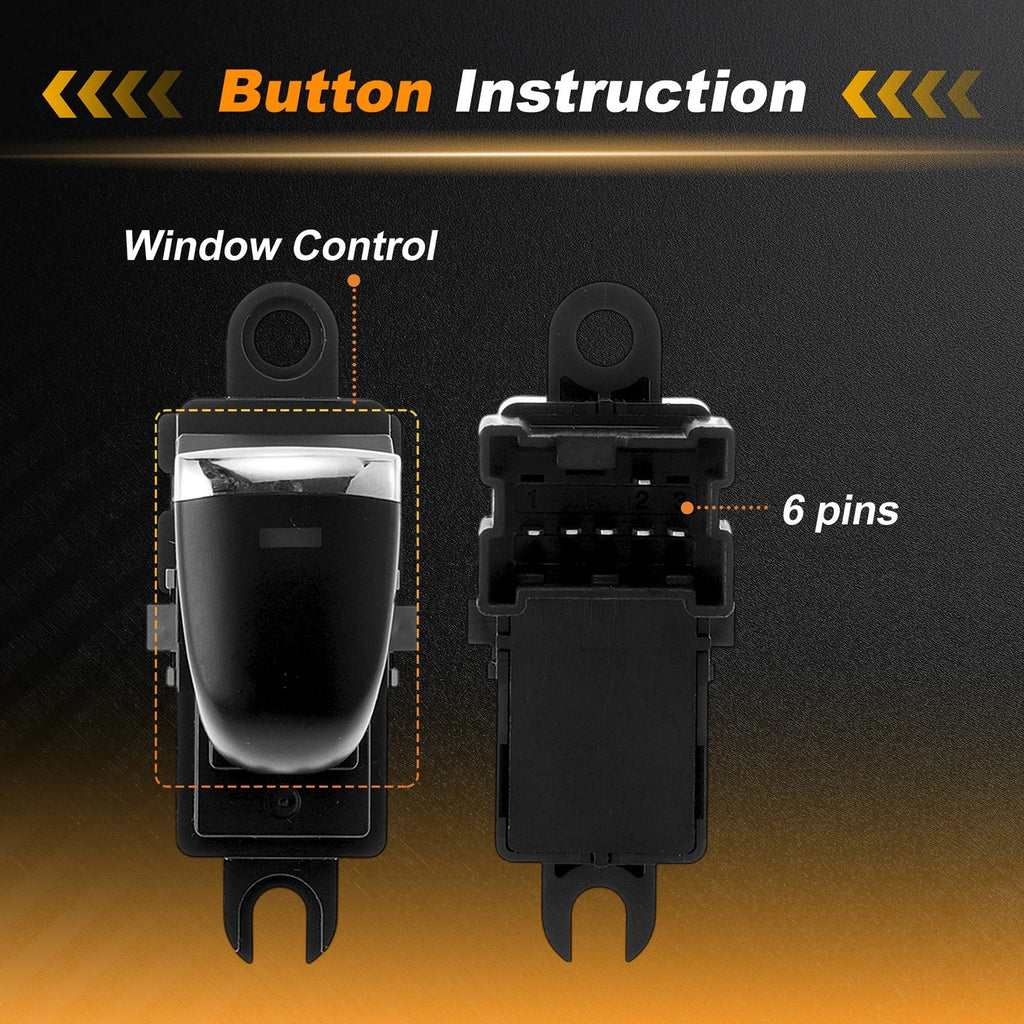 Power Window Switch for Nissan Murano (2015–2022) No. 254115AA2A