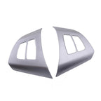 2 x Chrome Steering Wheel Knob Covers for BMW X5 E70 (2008-2013)
