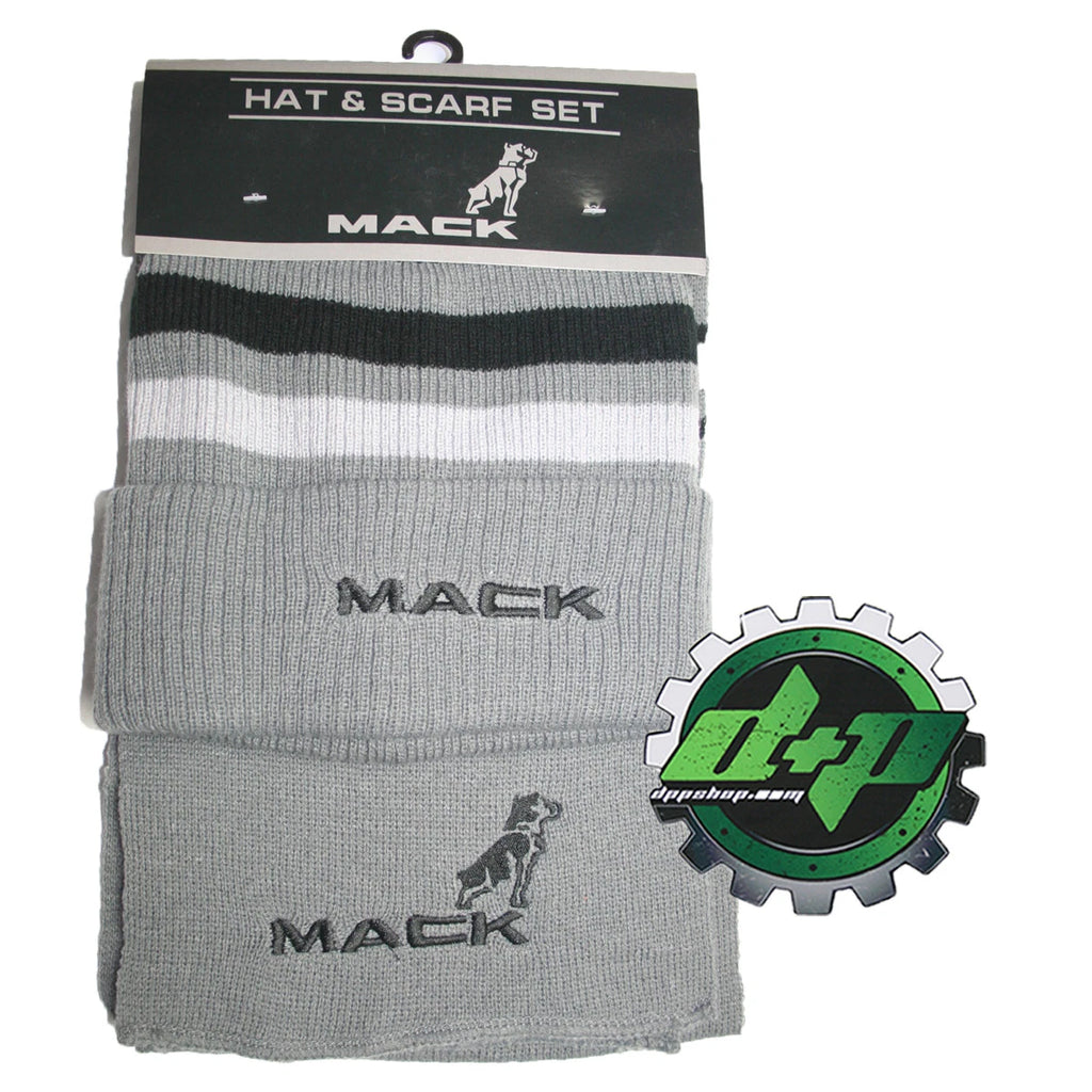 Beanie & Scarf Set for Mack Trucks (Fits )