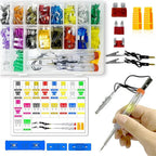 Fuses 306Pcs for Car Fuses Kit with Puller & Tester