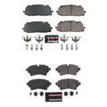 PowerStop Z23 Carbon-Fiber Ceramic Disc Brake Pads Kit for Audi A6 Quattro