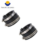 Set of 2 Carburetor Intake Manifold Boots for Kawasaki Prairie 360 (2003–2013)