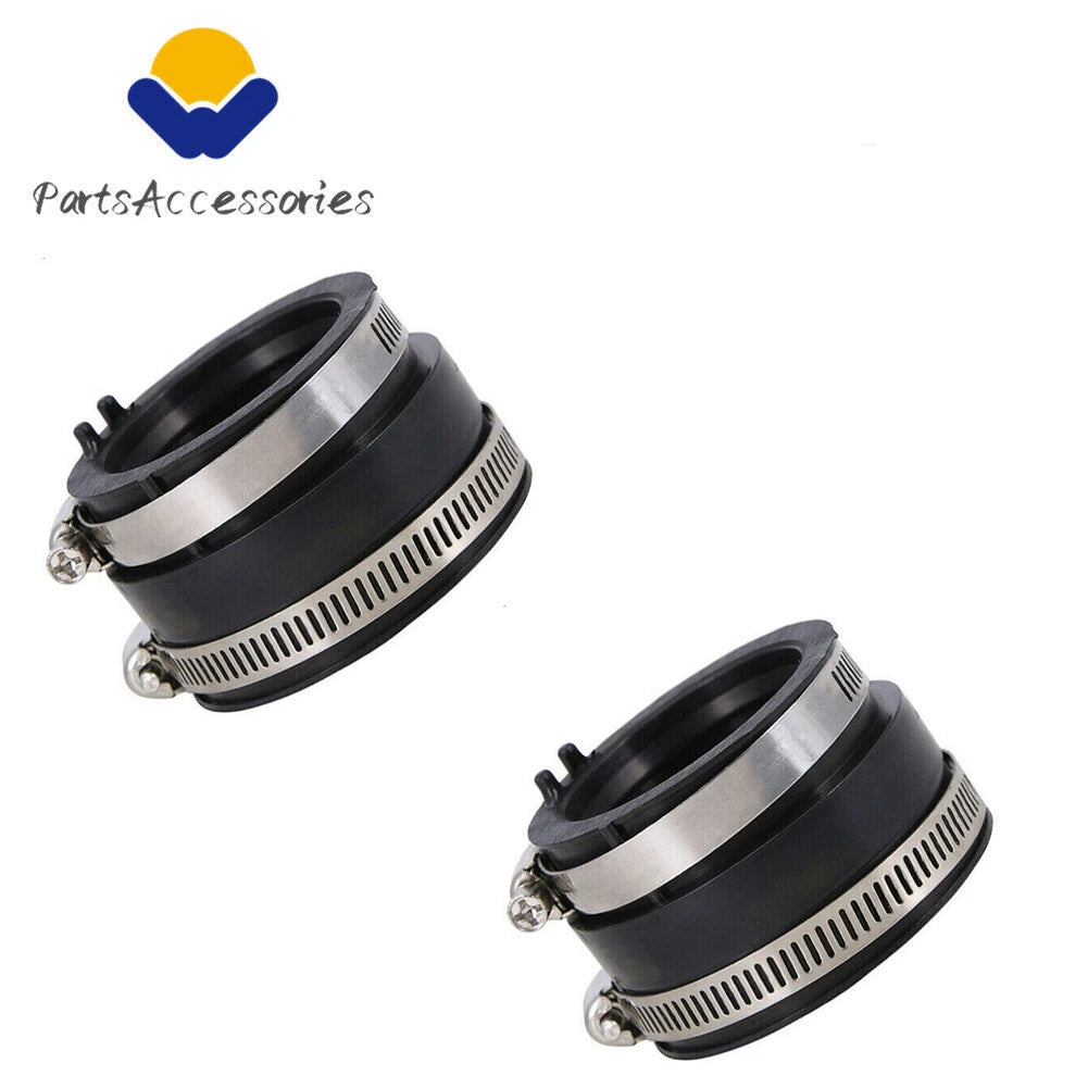 Set of 2 Carburetor Intake Manifold Boots for Kawasaki Prairie 360 (2003–2013)