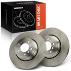 2X Rear Disc Brake Rotors for BMW E65 750i 750Li 760i 760Li (2002–2008)
