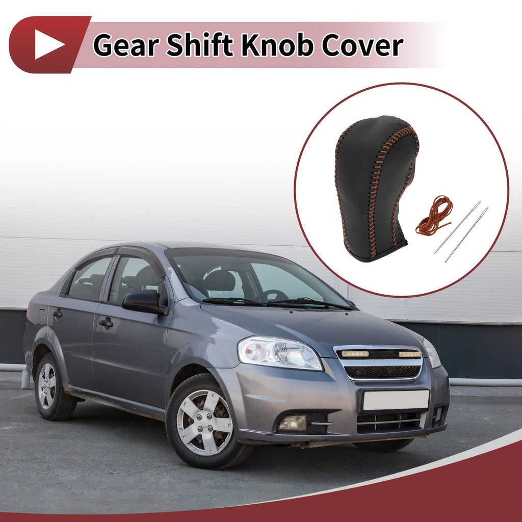 Gear Shift Knob Cover for Car (Black)