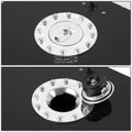 15.5 Gallon Lightweight Black Coat Aluminum Race Fuel Cell Tank for