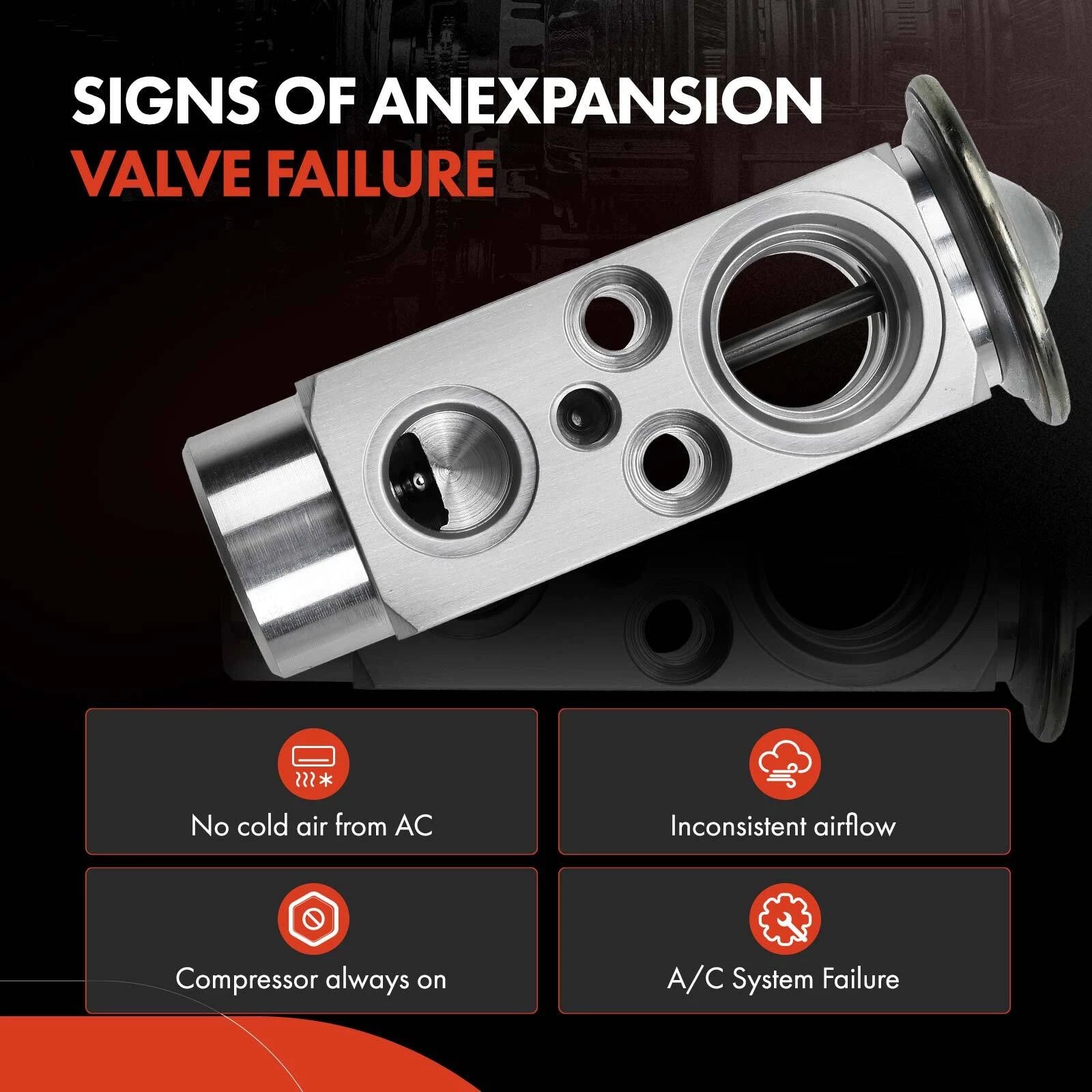 A/C Expansion Valve for Mercedes-Benz C230 C240 C320 C32 AMG (2003–2005)