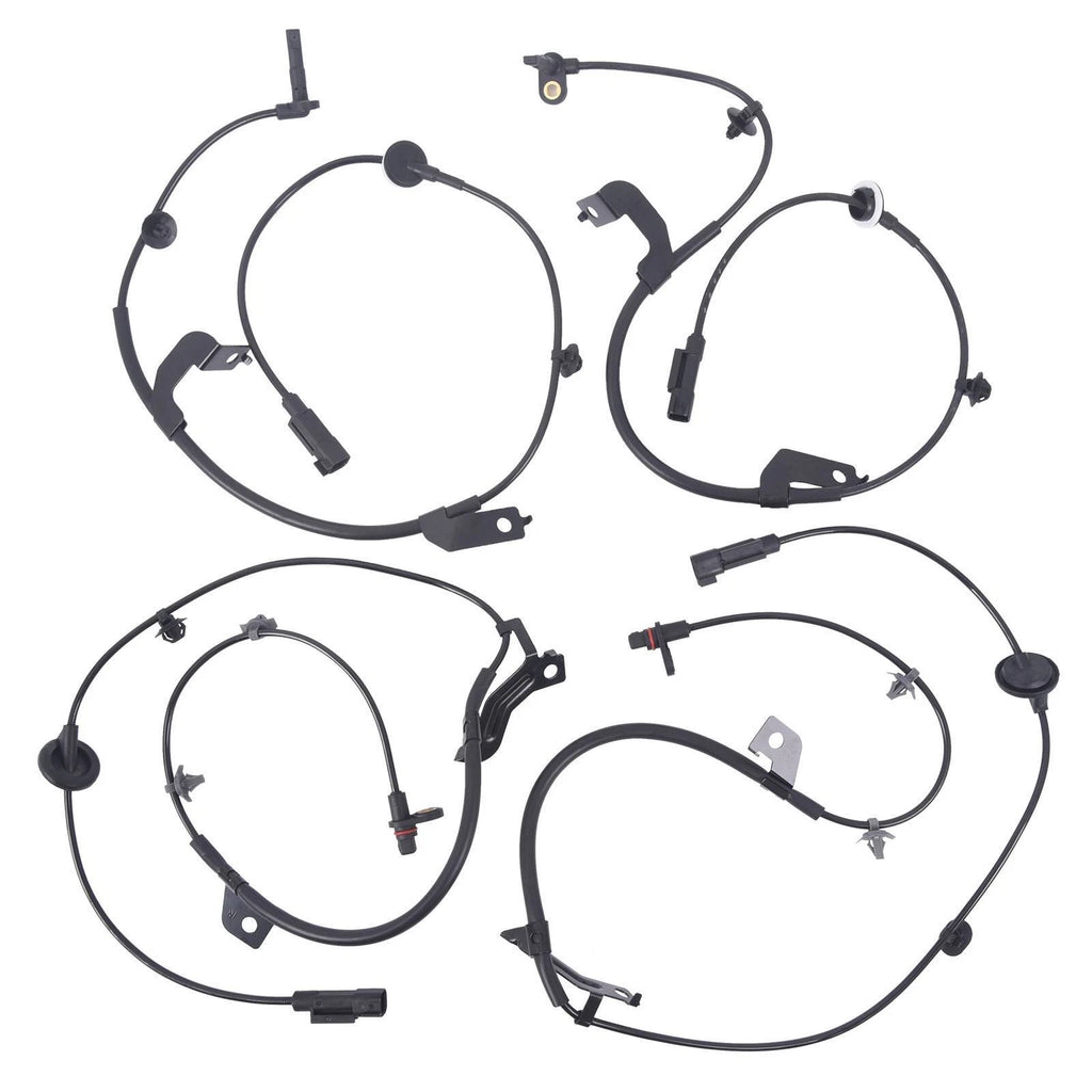 Set of 4 ABS Speed Sensors for Chrysler 200 Dodge Avenger (2011–2014)