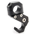 22MM Handlebar Hook Helmet Luggage Bag Hanger for Suzuki Scooter Black