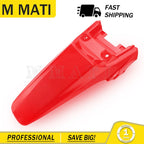Red Plastic Rear Fender for Honda CRF80F CRF100F (2004–2008)