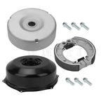 Rear Brake Drum Hub Cover & Shoes Set for Honda Foreman 500 (2005–2023)