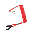 Engine Switch Lanyard for Boat Outboard Red Waterproof Kill Safety