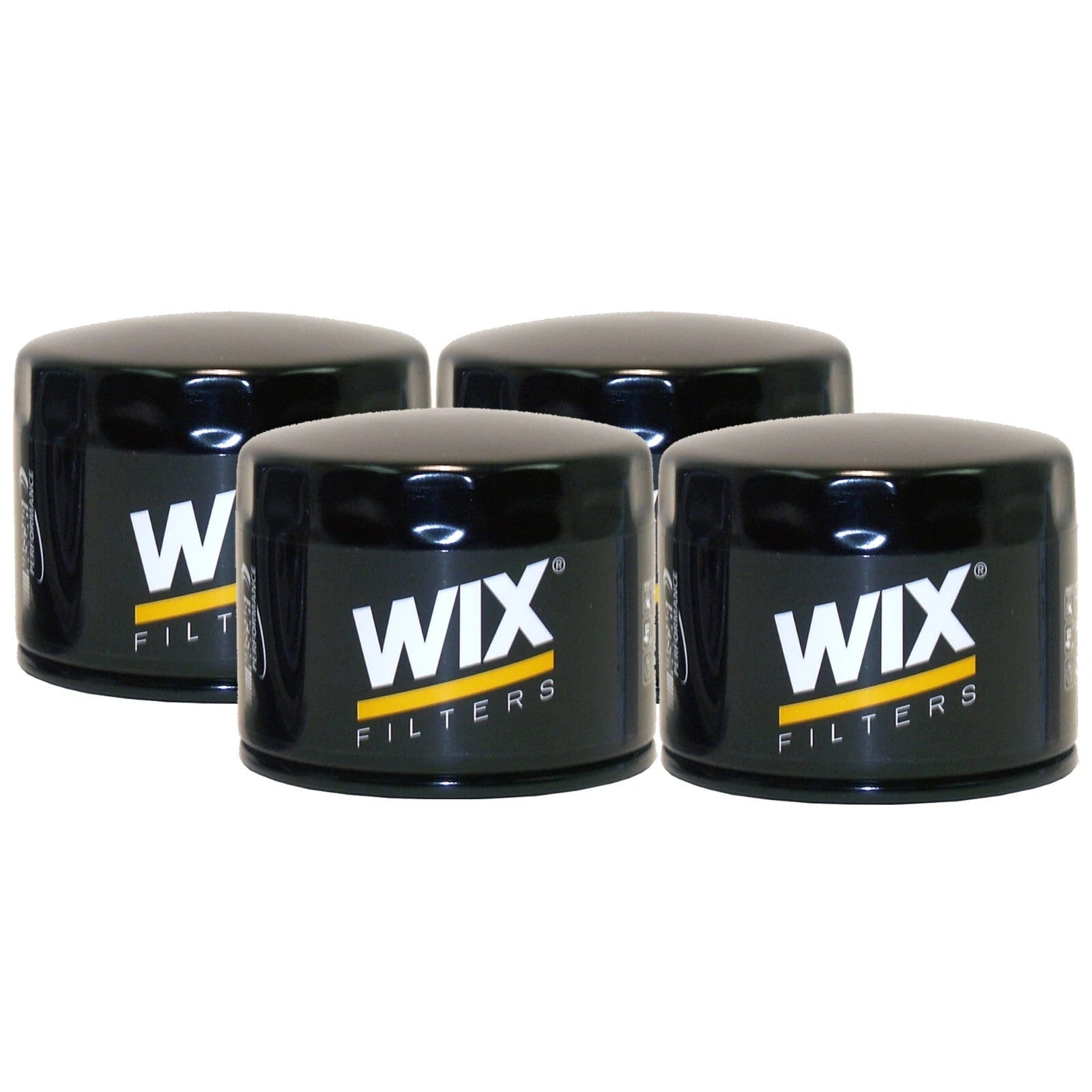 Set of 4 Engine Oil Filters for Hyundai Mitsubishi Chrysler Dodge Isuzu Renault