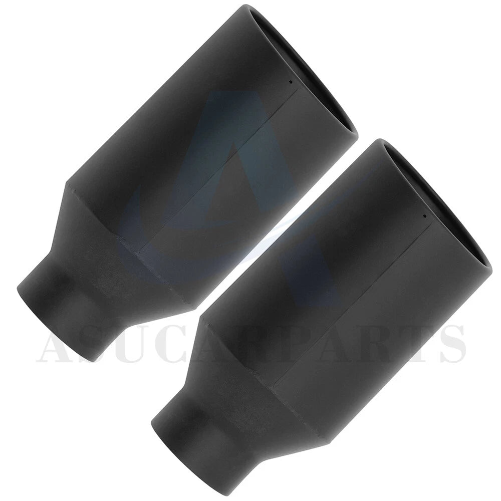 4" Inlet 7" Outlet 15" Long Black Diesel Exhaust Tip for Universal Fit (2010–2023)