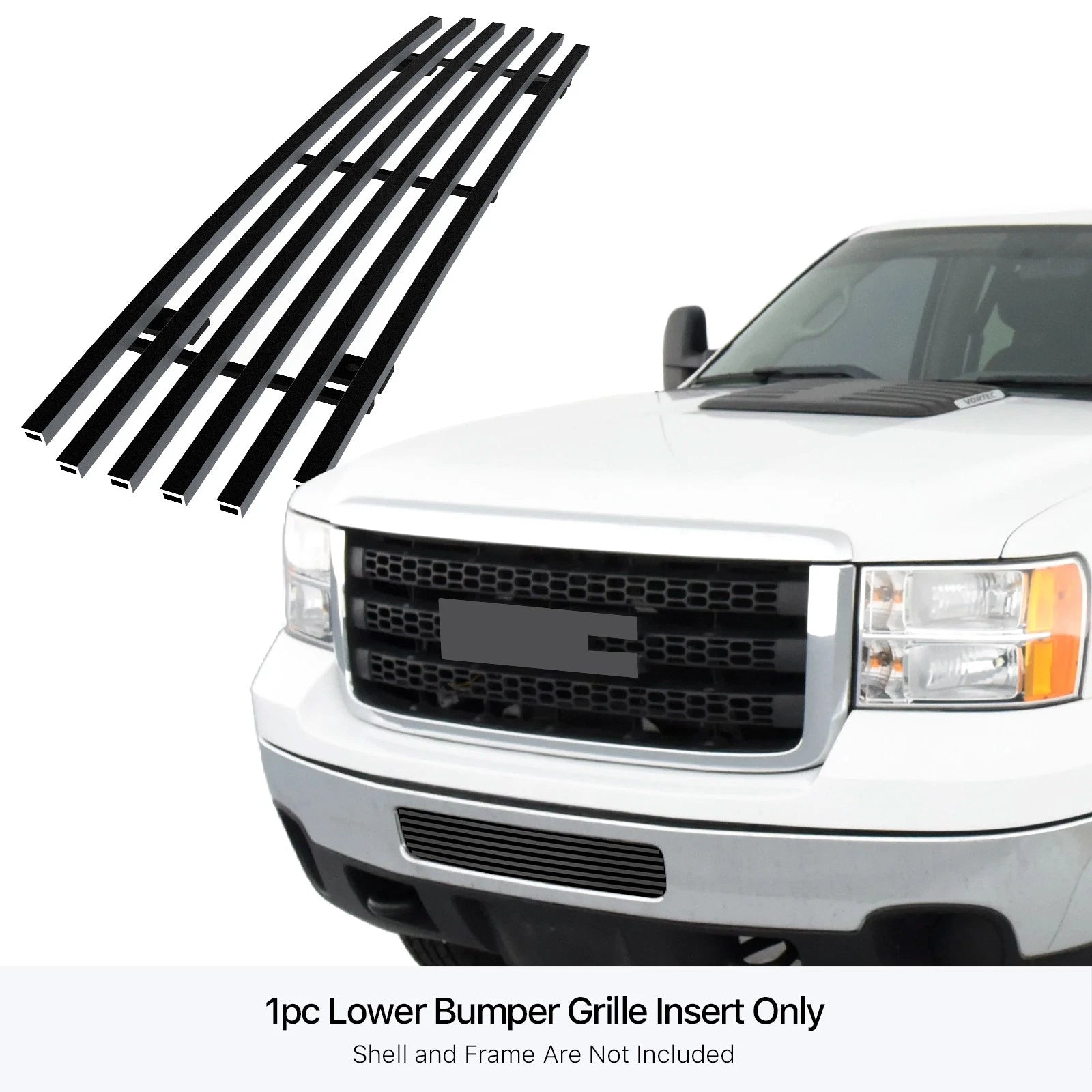 Lower Bumper Billet Grill Insert for GMC Sierra 2500/3500 HD (2011-2014)