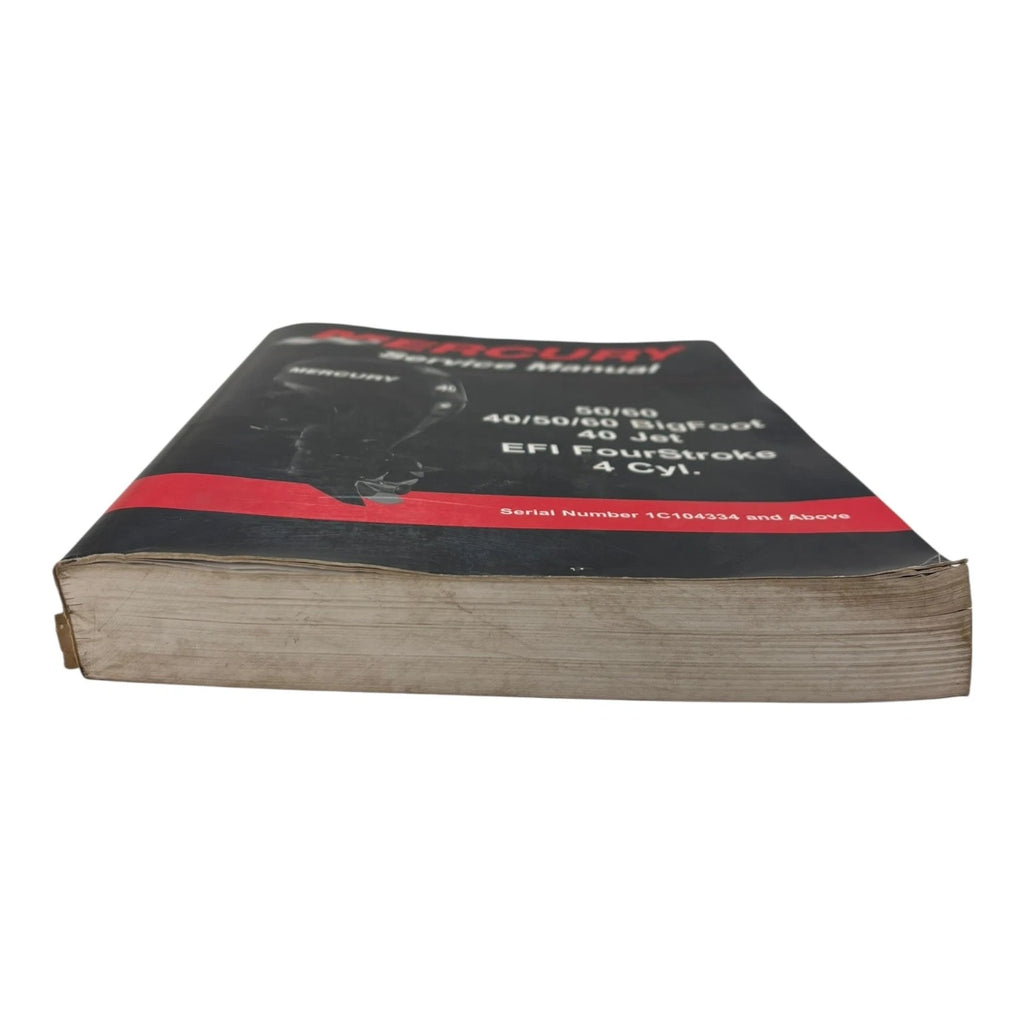 Service Manual for Mercury 90-866917 50/60 BigFoot 40 Jet EFI FourStroke (1990–2023)