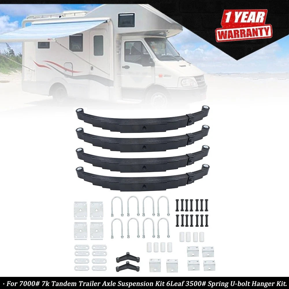 Tandem Trailer Axle Suspension Kit for 7000 Trailer (Year Range Not Specified)