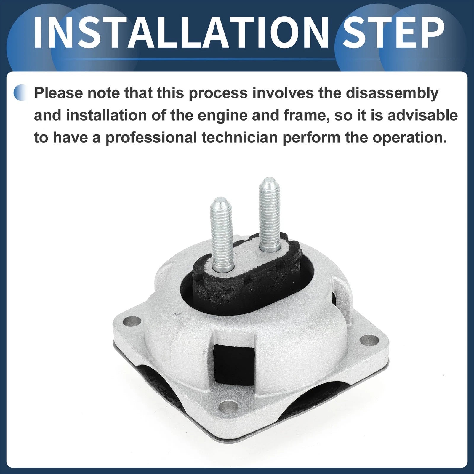 Engine Motor Mount for Mercedes Benz W164 6.2L A/MT (2005–2011)
