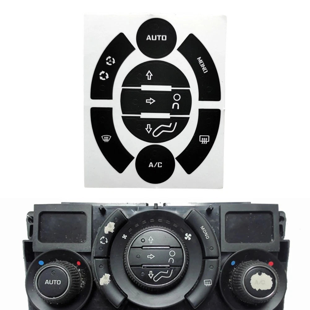 AC Control Button Repair Decal for Peugeot 308/3008/5008 (2014–2023)